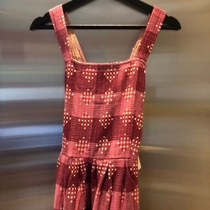 Ace & Jig Pinafore Dress Damask